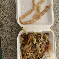 Peking Garden - Beef Chow Mein.