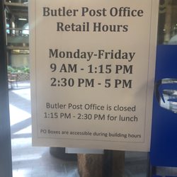 USPS - Hours of Operation