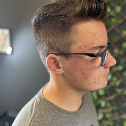 Male haircut