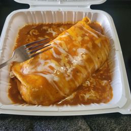 El Jefe Super Grande Burrito El Jefe Super Grande Burrito