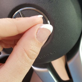H & P Lashes And Nails - White is smeared - Nail Salons Near Me - Tomball, Texas