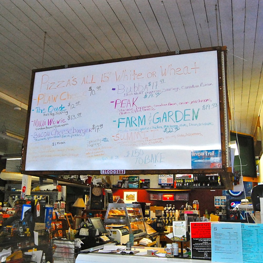 Blodgett Country Store - Pizza menu - Grocery Near Me - Blodgett, Oregon