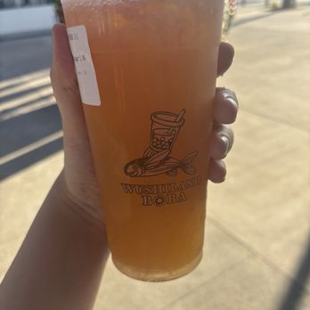 Wushiland Boba - Orange Grapefruit Green Tea / 香橙鮮柚綠茶 - Bubble Tea Near Me - Alhambra, California Wushiland Boba - Orange Grapefruit Green Tea / 香橙鮮柚綠茶 - Bubble Tea Near Me - Alhambra, California
