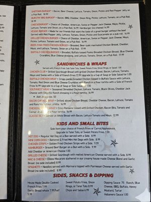 Menu photo 3 Vault 177 Shoreline, WA