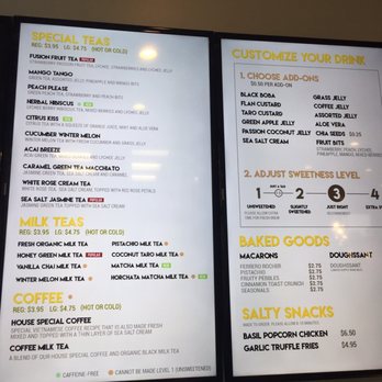 Teas'n You - The menu - Bubble Tea Near Me - Vienna, Virginia Teas'n You - The menu - Bubble Tea Near Me - Vienna, Virginia