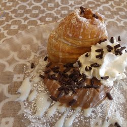 Gandula - Pera in sfoglia con crema al giandua