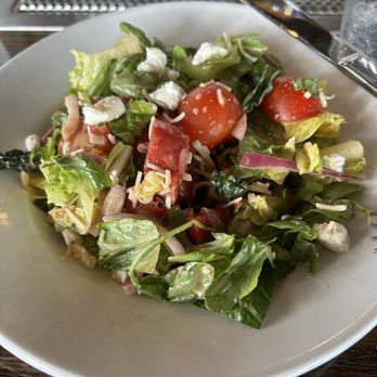 Fortunate Son - Their house salad is wonderful. They had me at slicing the cherry tomatoes. So good. - Pizza Near Me - Garland, Texas