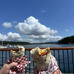 Sweet Retreat & Espresso - Bacon & Bacon/Sausage burrito