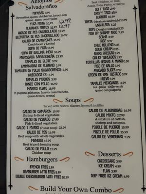 Menu photo 6 Vallarta Mexican Grill Bakersfield, CA