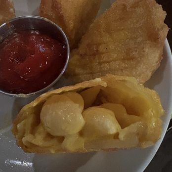 Decades - Mac And Cheese Egg Rolls (2) - Shells, Cheddar Cheese, House Made Cheese Sauce, Sambal Ketchup - Arcades Near Me - Lancaster, Pennsylvania