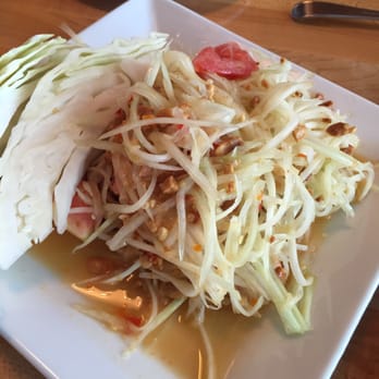 Mint Thai Kitchen - Papaya salad - Thai Near Me - Houston, Texas