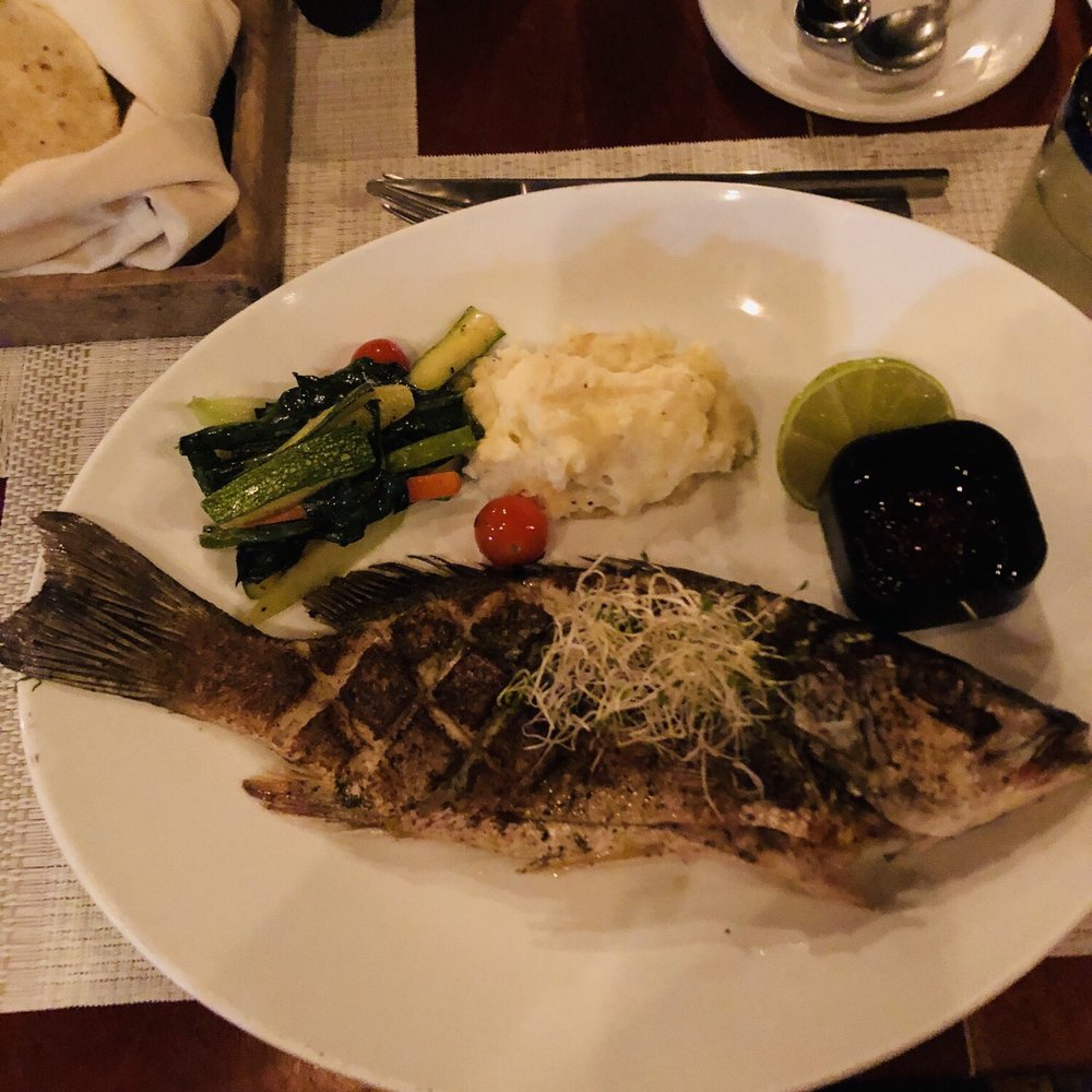 Restaurant Piedra Escondida - Red Snapper - Seafood Near Me - Tulum, ROO Restaurant Piedra Escondida - Red Snapper - Seafood Near Me - Tulum, ROO