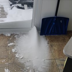 Great Day Improvements - Gap allows snow into the room.