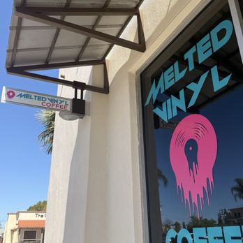 Melted Vinyl Coffee - Exterior - Coffee & Tea Near Me - Brea, California