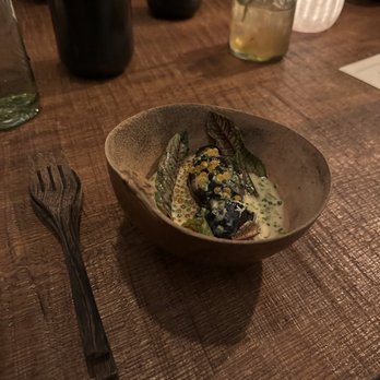 Meteora - Burnt Yam with Trout Roe - New American Near Me - Los Angeles, California Meteora - Burnt Yam with Trout Roe - New American Near Me - Los Angeles, California