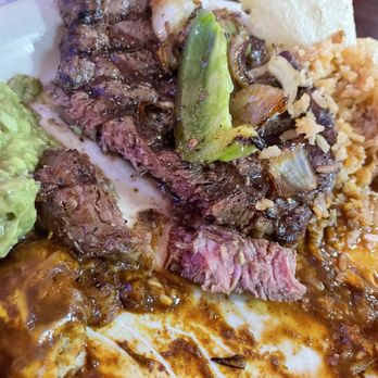 Caro's Restaurant - Steak was cooked to medium just as I requested. Tender, juicy, and flavorful with no sinew or gristle. - Mexican Near Me - Rio Grande City, Texas Caro's Restaurant - Steak was cooked to medium just as I requested. Tender, juicy, and flavorful with no sinew or gristle. - Mexican Near Me - Rio Grande City, Texas