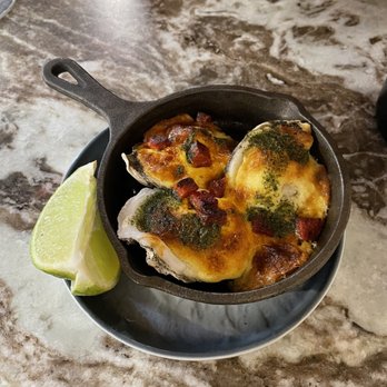 Hola - Oyster Gratin. - Tapas Bars Near Me - San Antonio, Texas Hola - Oyster Gratin. - Tapas Bars Near Me - San Antonio, Texas