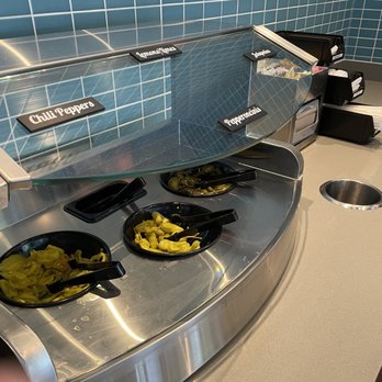 Habit Burger & Grill - Condiment bar - Burgers Near Me - Greensboro, North Carolina Habit Burger & Grill - Condiment bar - Burgers Near Me - Greensboro, North Carolina