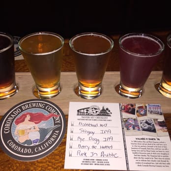 Coronado Brewing - Flight of heaven - Brewpubs Near Me - Coronado, California