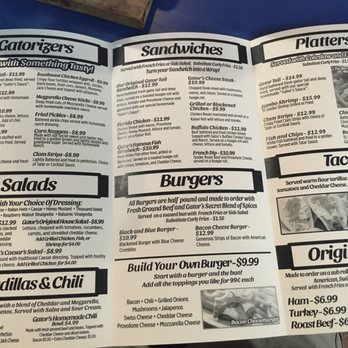 Gator's Dockside DeLand - Menu - New American Near Me - Deland, Florida