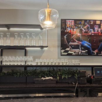 Soul Prime - a bar with wine glasses on the counter - Soul Food Near Me - Chicago, Illinois Soul Prime - a bar with wine glasses on the counter - Soul Food Near Me - Chicago, Illinois