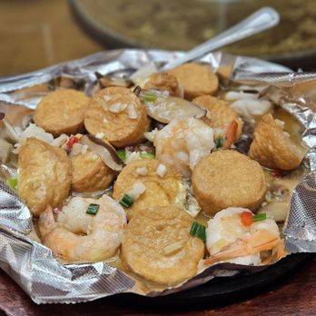 Hunan Bistro - Egg tofu with seafood - Chinese Near Me - Plano, Texas Hunan Bistro - Egg tofu with seafood - Chinese Near Me - Plano, Texas