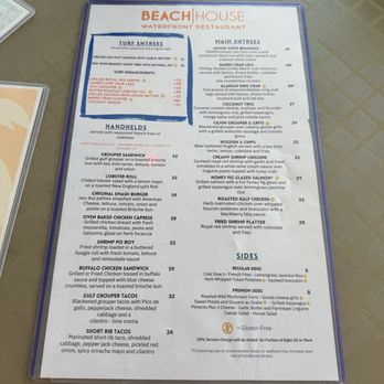 Beach House Waterfront Restaurant - Menu - American Near Me - Bradenton Beach, Florida Beach House Waterfront Restaurant - Menu - American Near Me - Bradenton Beach, Florida