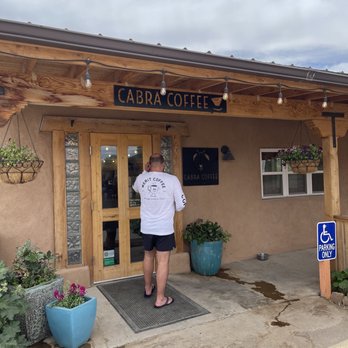 Cabra Coffee - Entry to Cabra Coffee. They also have a drive thru. - Coffee & Tea Near Me - Cedar Crest, New Mexico