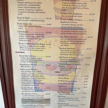 Mel & Faye's Diner - Lunch menu - American Near Me - Jackson, California