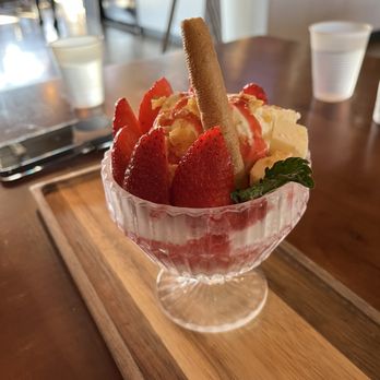 Gavi Brunch Cafe - Strawberry Bingsoo - Coffee & Tea Near Me - Chantilly, Virginia Gavi Brunch Cafe - Strawberry Bingsoo - Coffee & Tea Near Me - Chantilly, Virginia
