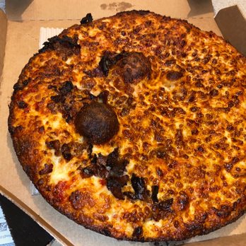 Domino’s Pizza - That is supposed to be half cheese philly... maybe a they heard 1/4 philly! Very lite toppings - Pizza Near Me - Kenosha, Wisconsin Domino’s Pizza - That is supposed to be half cheese philly... maybe a they heard 1/4 philly! Very lite toppings - Pizza Near Me - Kenosha, Wisconsin
