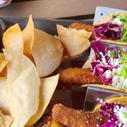Lot 12 Rooftop Bar - Fish tacos