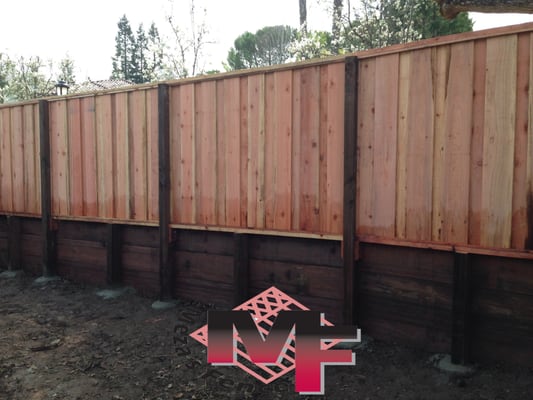 Fences With Retaining Wall - Our Collection of Retaining Wall Fencing!