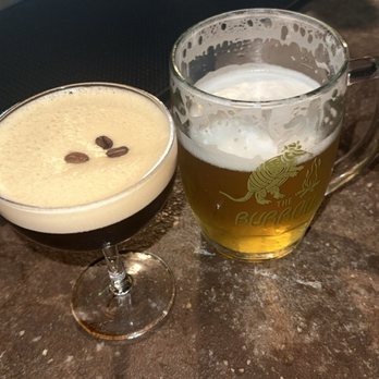 The Burrow - Espresso martini and beer - Burgers Near Me - Pensacola, Florida The Burrow - Espresso martini and beer - Burgers Near Me - Pensacola, Florida
