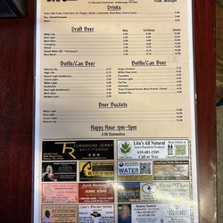Merv's Restaurant - New menu