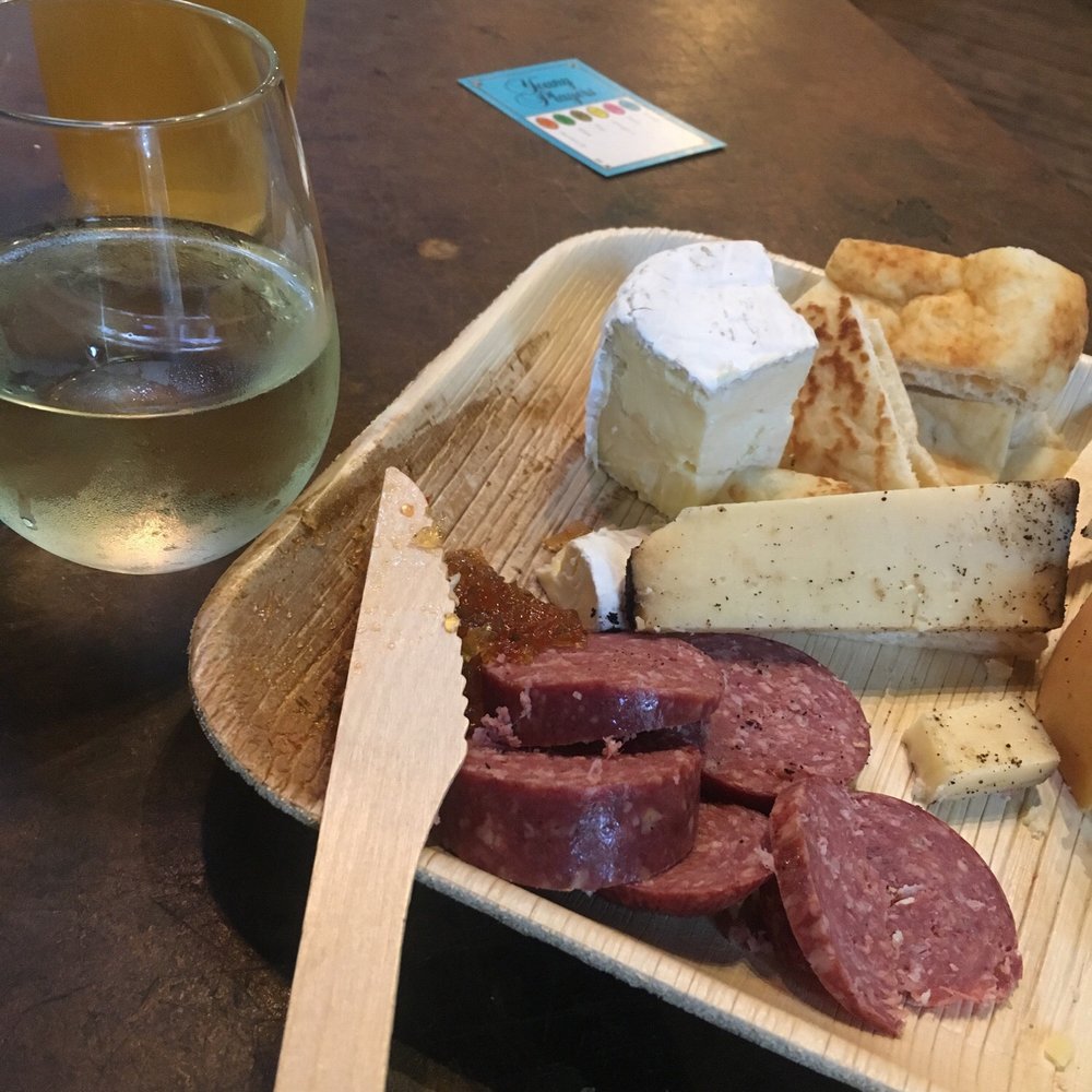 Cheese and meat tray