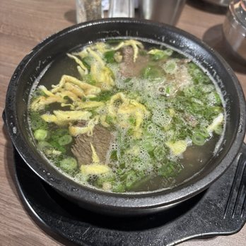 K-BBQ and Tofu House - SHORT RIB SOUP $25.95 갈비탕 - Korean Near Me - Page, Arizona