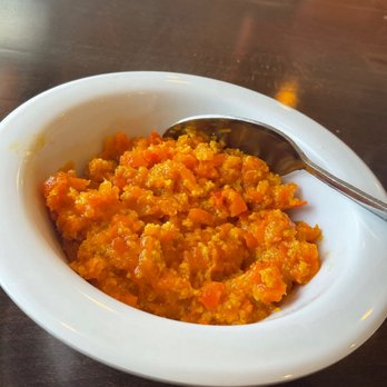 Curry & Kabab Bistro - Carrot halwa dessert made from milk, sugar, carrots and just love!! - Indian Near Me - Huntington Beach, California