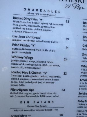 Menu photo 1 Whiskey 'N Rye Smokehouse Solvang, CA Menu photo 1 Whiskey 'N Rye Smokehouse Solvang, CA