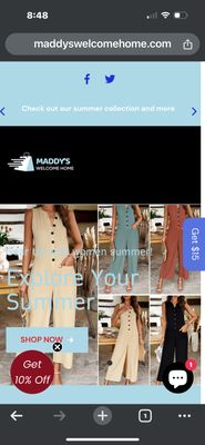 Maddy’s welcome home