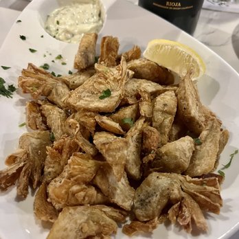 Basque Tapas Bar - Alcachofas Fritas (Fried Artichokes) - Spanish Near Me - Tarrytown, New York