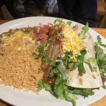 Peppers Mexicali Cafe - Beef taco and Burrito Combo - Mexican Near Me - Pacific Grove, California