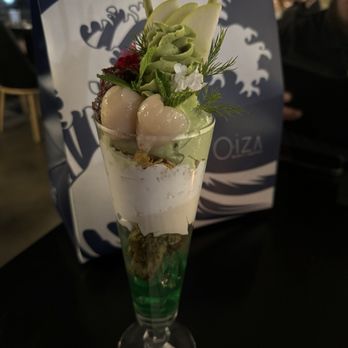Oiza - Matcha "Parfait" - Sushi Bars Near Me - Fresno, California