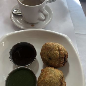 Star Chaat Cuisine - Chai with aloo vada(2.99) potato balls - Indian Near Me - Dublin, California Star Chaat Cuisine - Chai with aloo vada(2.99) potato balls - Indian Near Me - Dublin, California