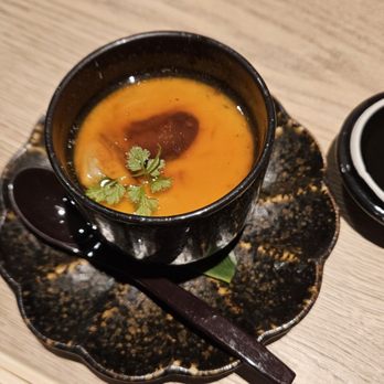 Kuramoto - Steamed egg with surprises - Sushi Bars Near Me - Tustin, California Kuramoto - Steamed egg with surprises - Sushi Bars Near Me - Tustin, California