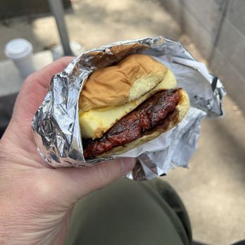 Kasama - Breakfast sandwich with Loganisa sausage - Filipino Near Me - Chicago, Illinois