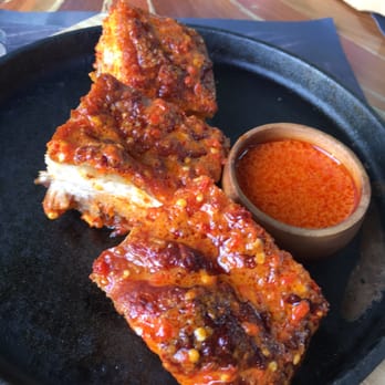Hunter & Barrel - Crispy pork belly. Sauce is spicy, use judiciously. - Australian Near Me - Sydney, NSW Hunter & Barrel - Crispy pork belly. Sauce is spicy, use judiciously. - Australian Near Me - Sydney, NSW