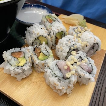 Nagomiya - Avocado salmon and crunchy yellowtail rolls - Sushi Bars Near Me - Atlanta, Georgia Nagomiya - Avocado salmon and crunchy yellowtail rolls - Sushi Bars Near Me - Atlanta, Georgia