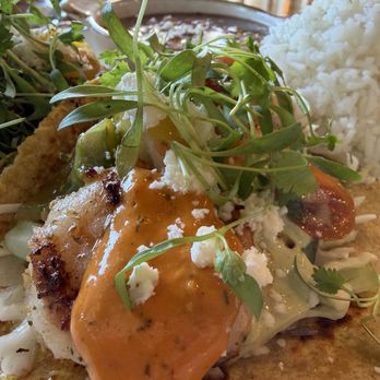 Martiniz Fresko Kitchen - Shrimp taco the sauce - American Near Me - Norco, California