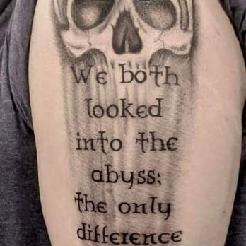 Unique Ink AK - Bleeding ink, skull is unproportionate - Tattoo Near Me - Anchorage, Alaska